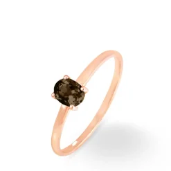 Histoire d'Or Bague Lily Or Rose Emeraude Clearance