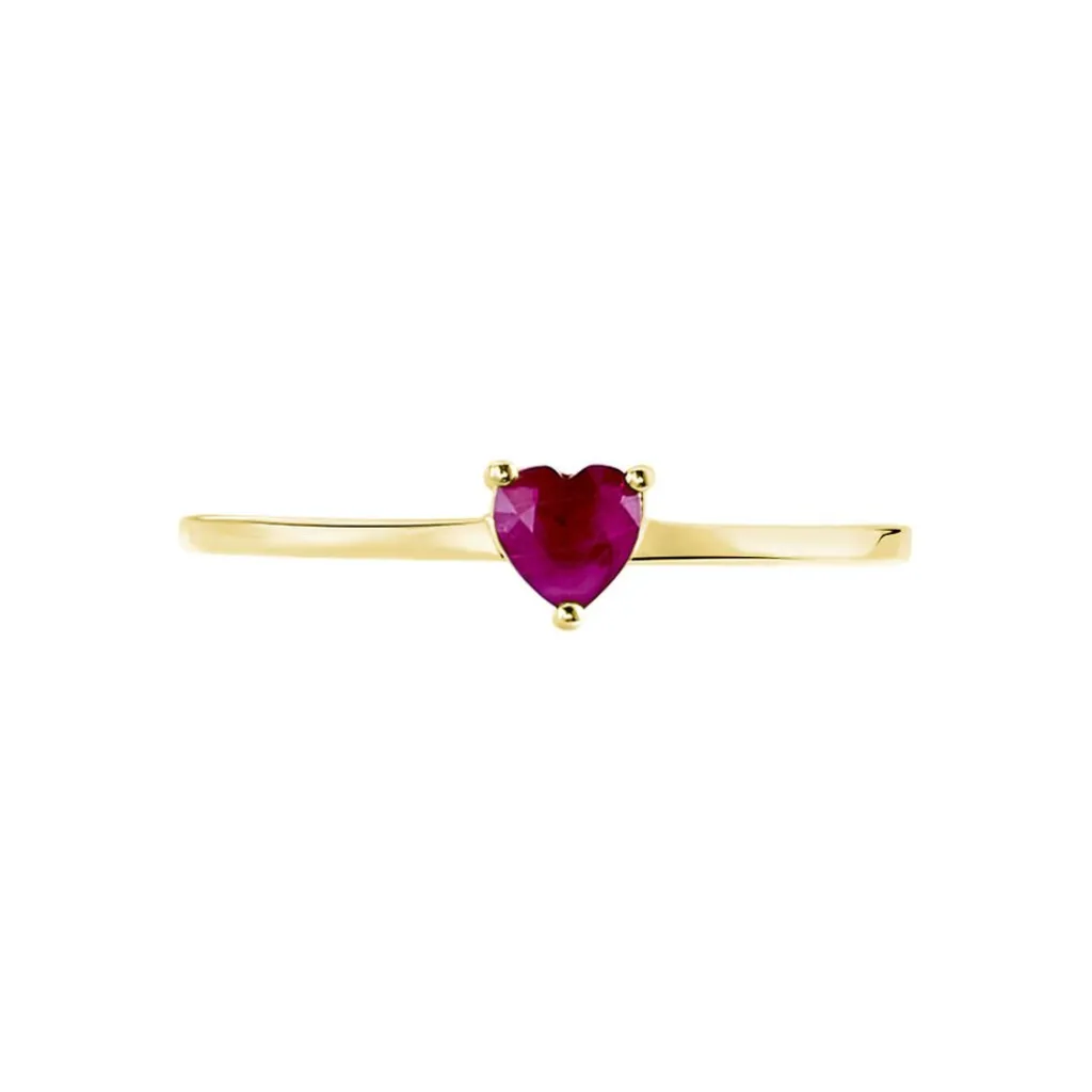 Histoire d'Or Bague Lissounia or jaune rubis Discount