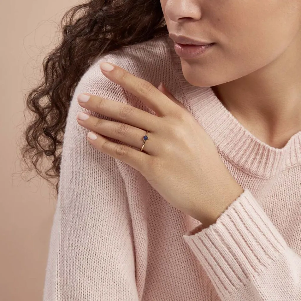 Histoire d'Or Bague Lissounia or jaune saphir Clearance