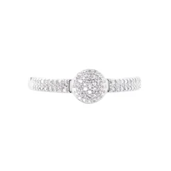 Histoire d'Or Bague Lisyae Or Blanc Diamants Clearance