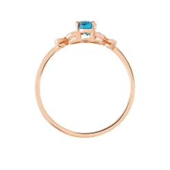 Histoire d'Or Bague Lora Or Rose Topaze Et Oxyde De Zirconium Outlet