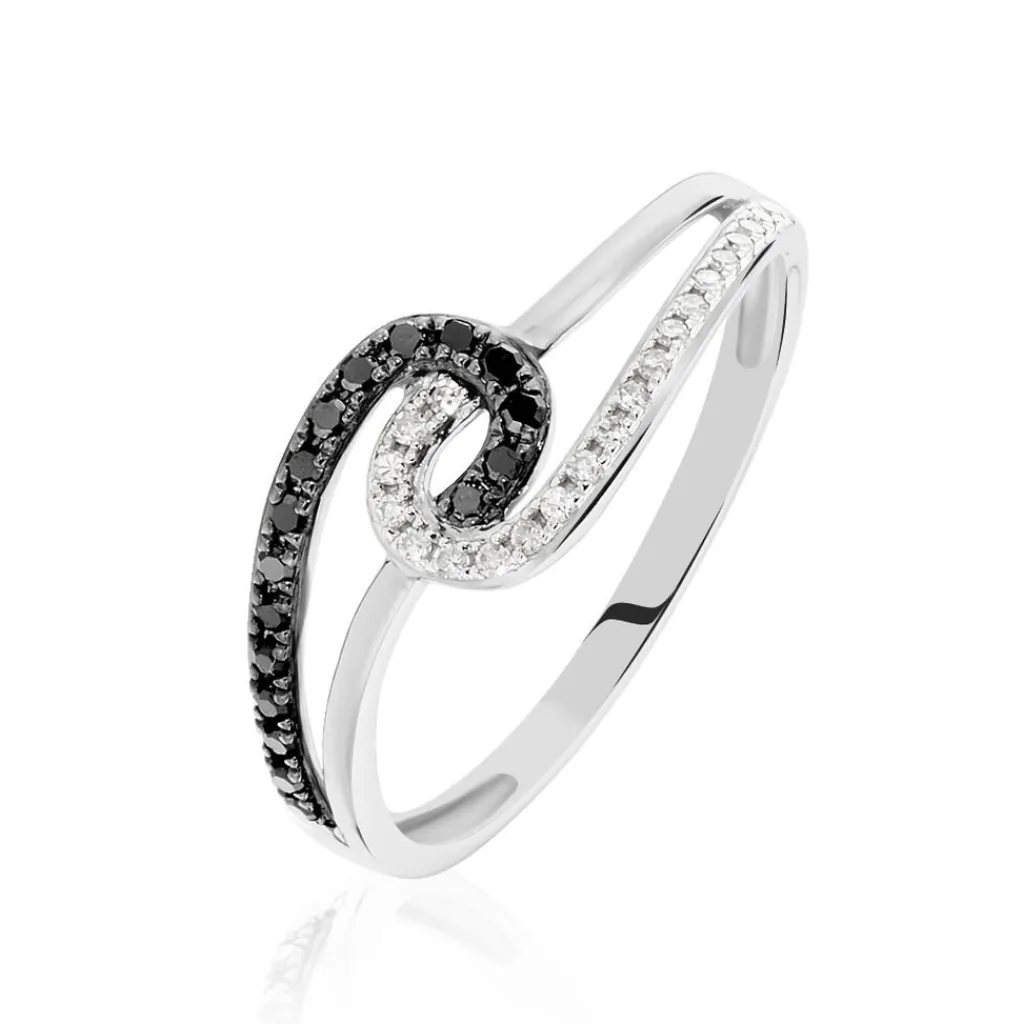 Histoire d'Or Bague Loriana Or Blanc Diamant Discount