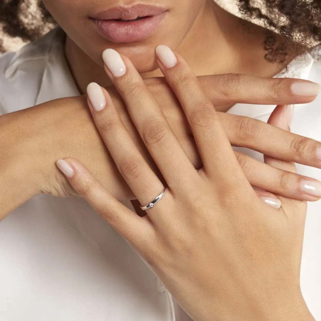 Histoire d'Or Bague Lou Or Blanc Diamant Best