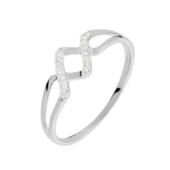 Histoire d'Or Bague Loula Or Blanc Diamant Hot