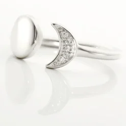 Histoire d'Or Bague Lyana Argent Blanc Oxyde De Zirconium Outlet