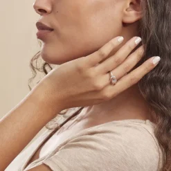 Histoire d'Or Bague Lyana Argent Blanc Oxyde De Zirconium Outlet