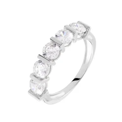 Histoire d'Or Bague Lyana Or Blanc Oxyde De Zirconium Hot