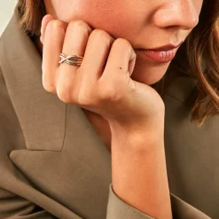 Histoire d'Or Bague Macario Or Jaune Diamant Hot