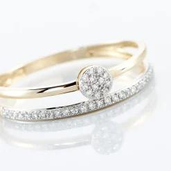 Histoire d'Or Bague Maellys Or Jaune Diamant Best