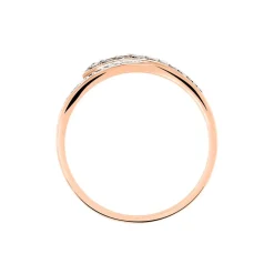 Histoire d'Or Bague Maelys Or Rose Diamant Outlet