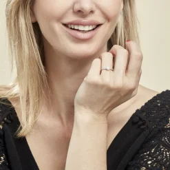 Histoire d'Or Bague Magnolia Or Blanc Diamant New