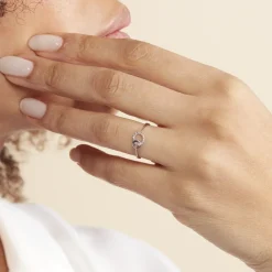 Histoire d'Or Bague Mahaut Or Blanc Diamant Online