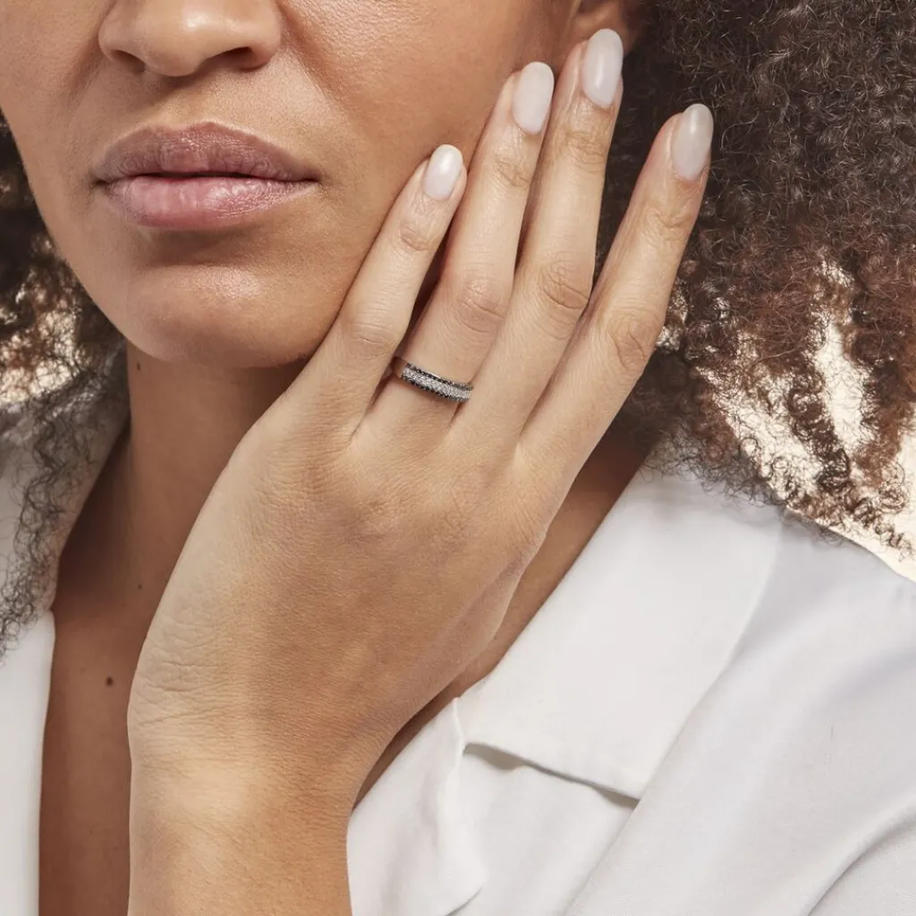 Histoire d'Or Bague Maissara Or Blanc Diamant Clearance