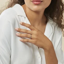 Histoire d'Or Bague Maissara Or Blanc Diamant New