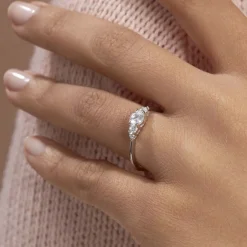 Histoire d'Or Bague Maiwen Argent Blanc Oxyde De Zirconium Best