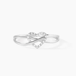 Histoire d'Or Bague Malinda Or Blanc Diamant Best