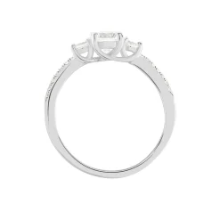Histoire d'Or Bague Mallory Argent Blanc Oxyde De Zirconium Hot