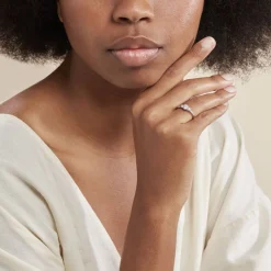 Histoire d'Or Bague Mallory Argent Blanc Oxyde De Zirconium Discount