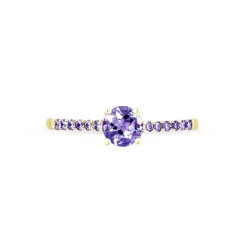 Histoire d'Or Bague Manon Or Jaune Amethyste or jaune améthyste violet Online
