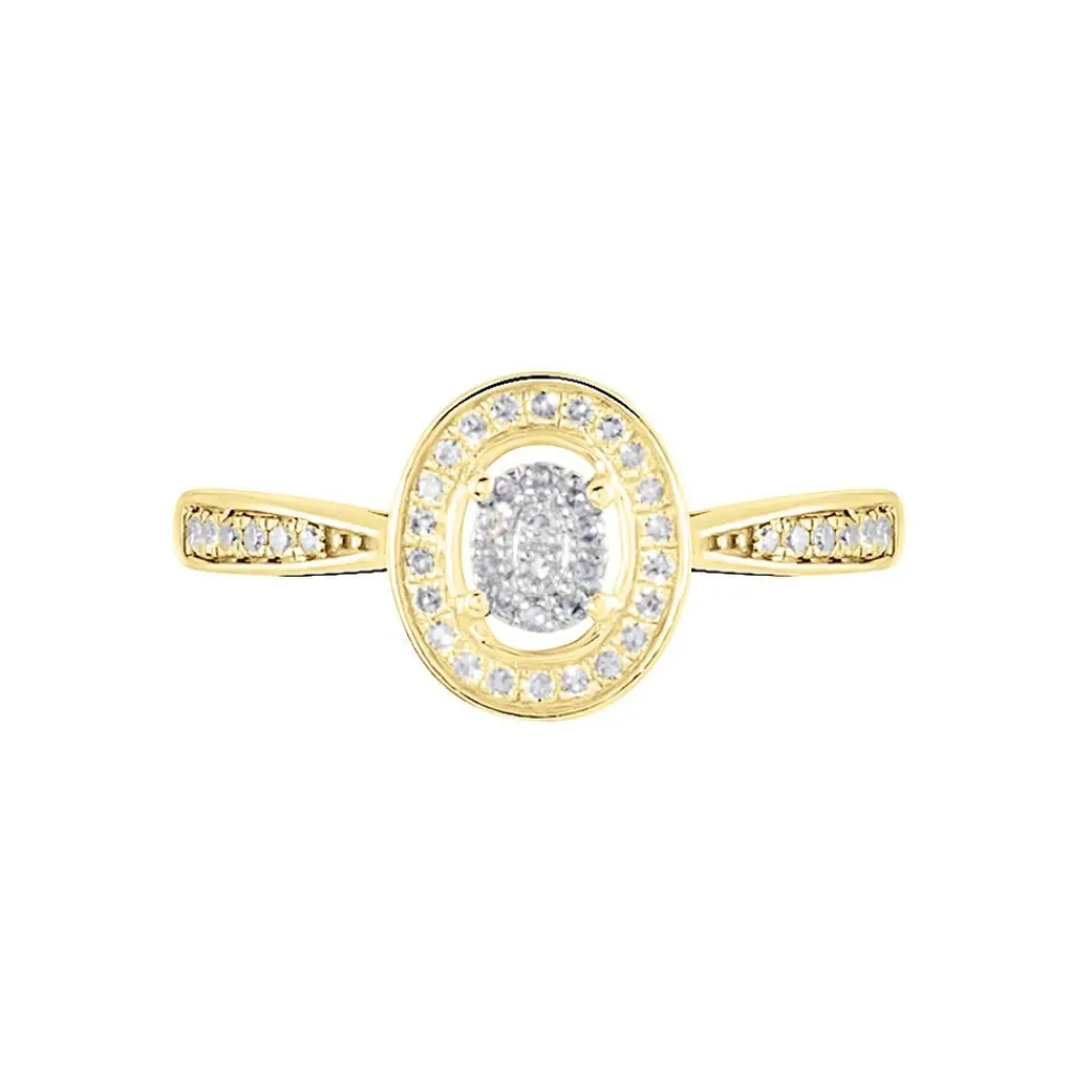 Histoire d'Or Bague Manora Or Jaune Diamant Discount