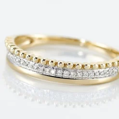 Histoire d'Or Bague Marcianne Or Jaune Diamant