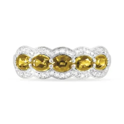 Histoire d'Or Bague Margaux Or Jaune Citrine Et Diamant Clearance