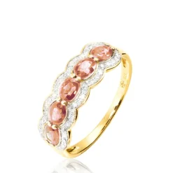 Histoire d'Or Bague Margaux Or Jaune Morganite Et Diamant Hot