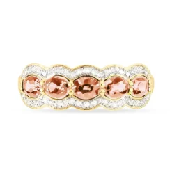 Histoire d'Or Bague Margaux Or Jaune Morganite Et Diamant Discount