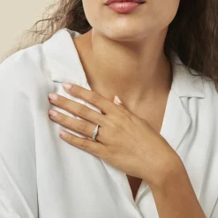 Histoire d'Or Bague Marie-angelina Argent Blanc Oxyde De Zirconium Online