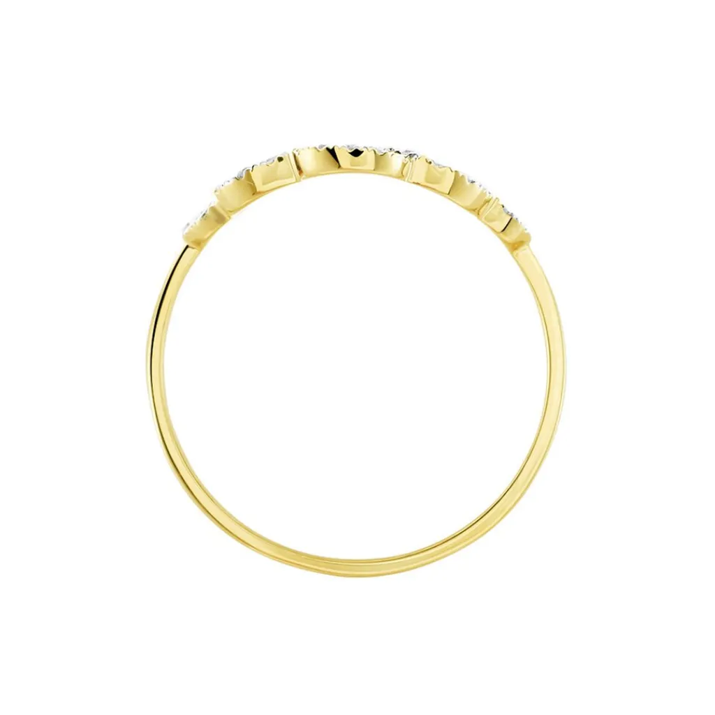 Histoire d'Or Bague Marie-christel Or Jaune Diamant Sale
