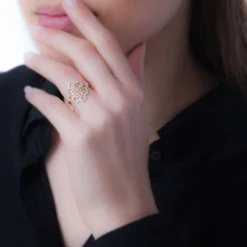 Histoire d'Or Bague Marie-christel Or Jaune Diamant Sale