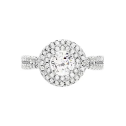 Histoire d'Or Bague Marie-felix Argent Blanc Oxyde De Zirconium Outlet