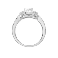 Histoire d'Or Bague Marie-felix Argent Blanc Oxyde De Zirconium Outlet