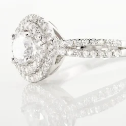 Histoire d'Or Bague Marie-felix Argent Blanc Oxyde De Zirconium Outlet