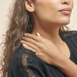 Histoire d'Or Bague Marnie Or Blanc Diamant