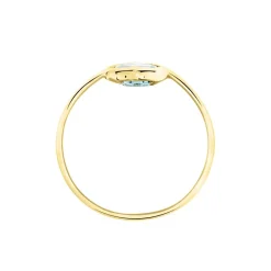 Histoire d'Or Bague Marsie Or Jaune Topaze New