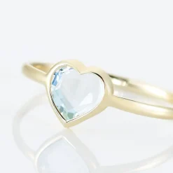 Histoire d'Or Bague Marsie Or Jaune Topaze New