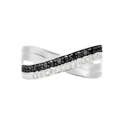 Histoire d'Or Bague Martika or blanc diamant Outlet