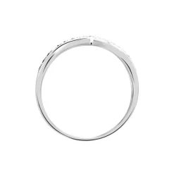 Histoire d'Or Bague Martika or blanc diamant Outlet