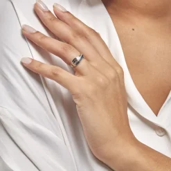 Histoire d'Or Bague Martika Diamant or blanc saphir Best