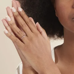 Histoire d'Or Bague Martta Argent Blanc Online