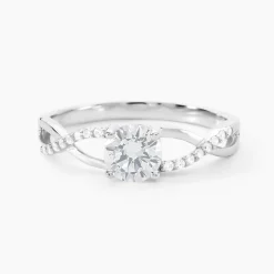 Histoire d'Or Bague Maryna Argent Blanc Oxyde De Zirconium Sale