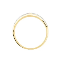 Histoire d'Or Bague Mauna Or Jaune Oxyde De Zirconium Hot