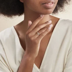 Histoire d'Or Bague Mauna Or Jaune Oxyde De Zirconium Hot