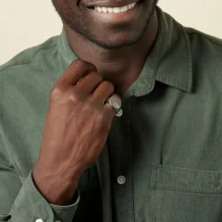 Histoire d'Or Bague Maximiliano Argent Blanc Hot