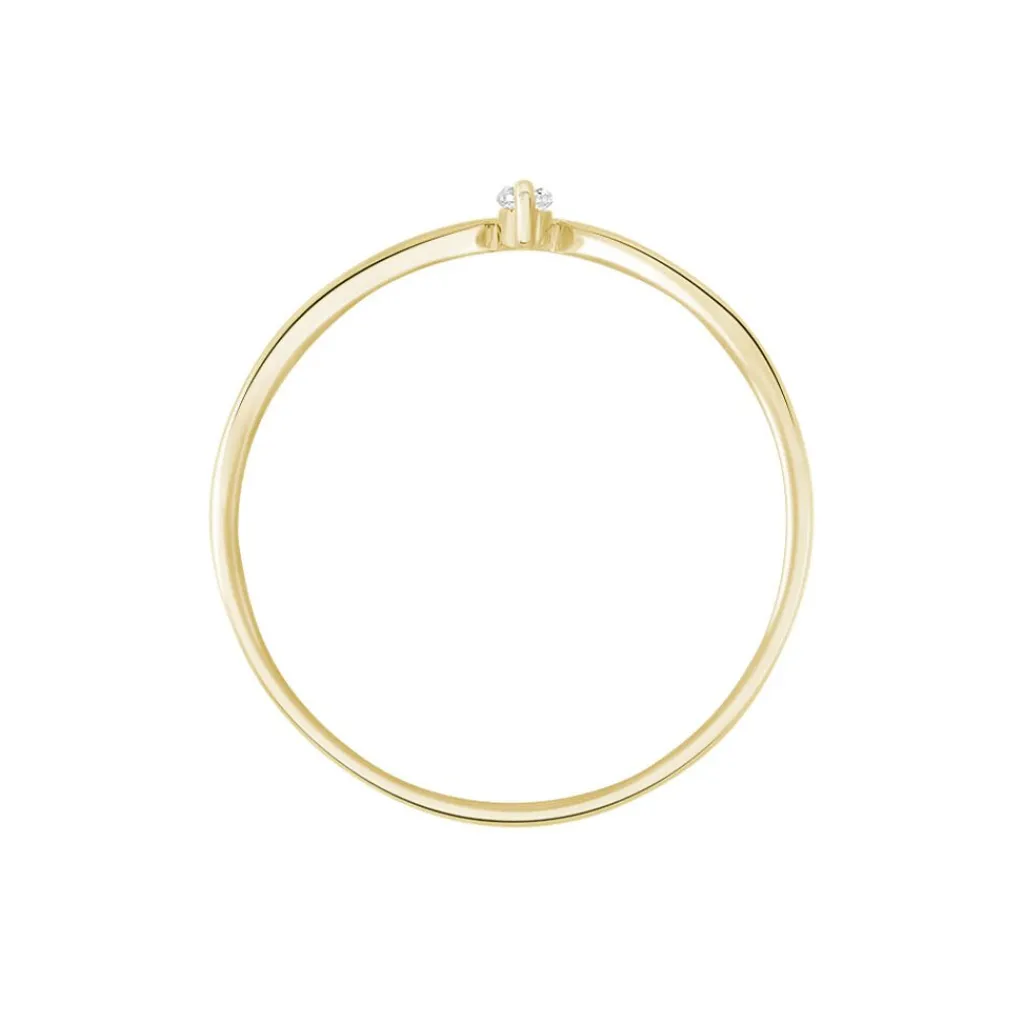 Histoire d'Or Bague Maye or jaune diamant Sale