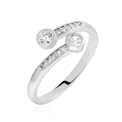 Histoire d'Or Bague Mechte Argent Oxydes De Zirconium Discount