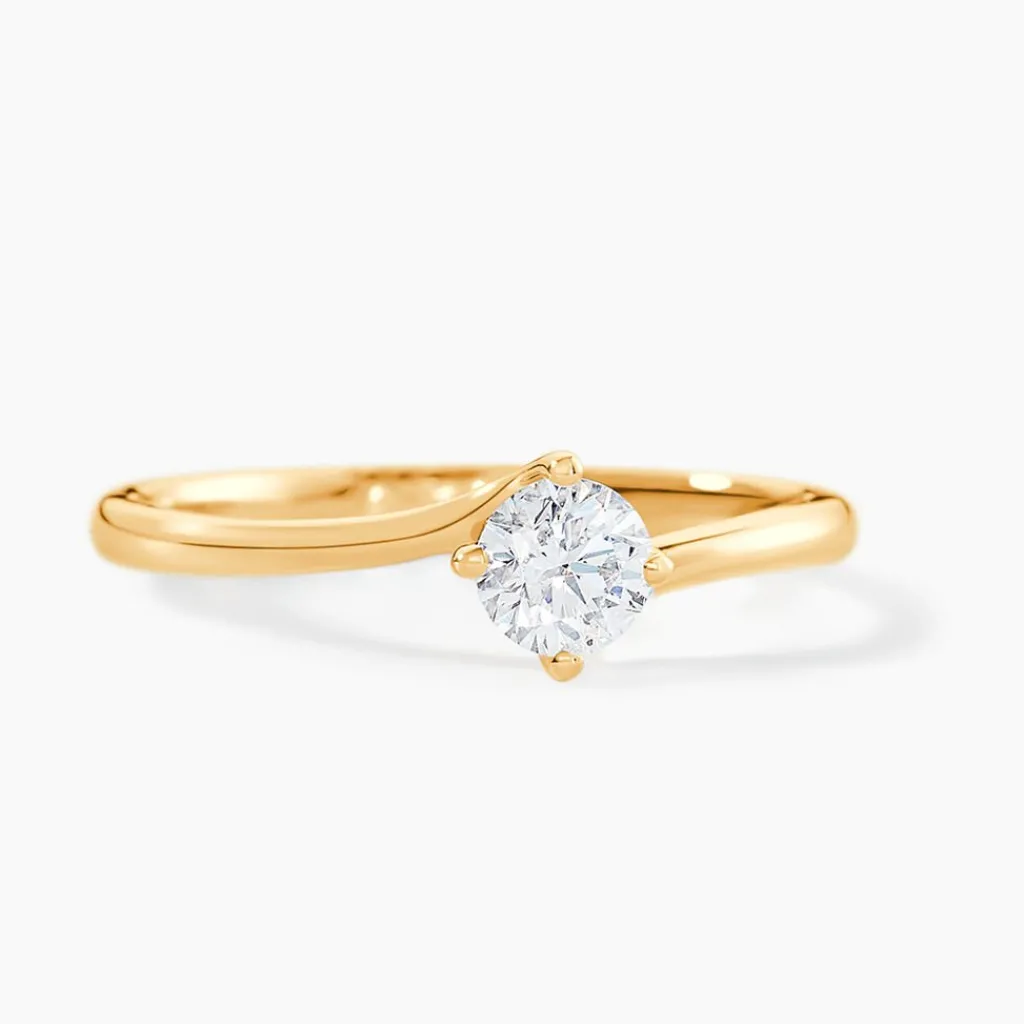 Histoire d'Or Bague Mehetabel Or Jaune Diamant Synthétique Online