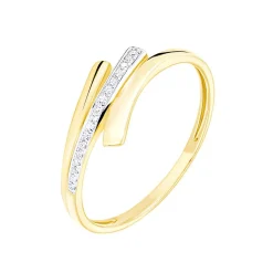 Histoire d'Or Bague Melia Or Jaune Diamant Clearance