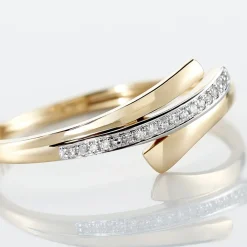 Histoire d'Or Bague Melia Or Jaune Diamant Clearance